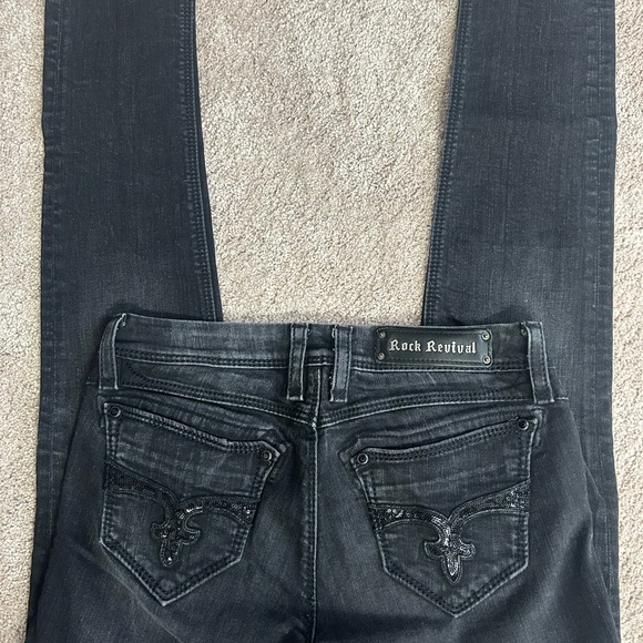 🔥Rock Revival Black Women’s Jeans🔥 - Picture 7 of 9